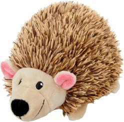 Frisco Camping Hedgehog Plush Squeaky Dog Toy, Small
