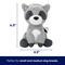 Show in main carousel: Frisco Camping Raccoon Plush Squeaky Dog Toy, Small/Medium slide 2 of 7