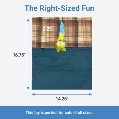 Show full view: Frisco Camping Sleeping Bag Cat Toy slide 3 of 6