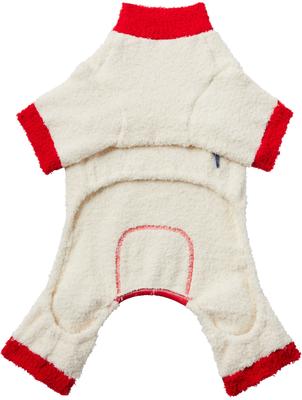 Show full view: Frisco Candy Cane Dog & Cat Snuggle Up Knit PJs, X-Large slide 4 of 9