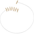 Frisco Cardboard & Wire Teaser Cat Toy