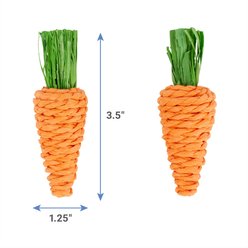 Frisco Carrot Small Pet Chew Toy 2 PK slide 2 of 4