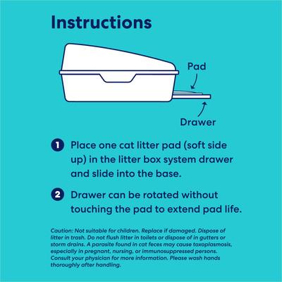 Show full view: Frisco Cat Litter Pads, Unscented, 40 count slide 4 of 6