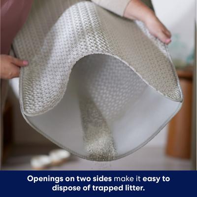 Show full view: Frisco Cat Litter Trapping Mat, Grey slide 3 of 7