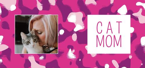 Show full view: Frisco "Cat Mom" White Personalized Coffee Mug, 11-oz slide 3 of 5