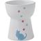 Show in main carousel: Frisco Cat Print Non-Skid Elevated Ceramic Cat Bowl, Tall, Multi Color, 1 cup slide 1 of 8