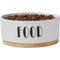 Show in main carousel: Frisco Ceramic Dog Water + Food Bowl with Wood Base, 4 cups slide 6 of 9