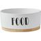 Show in main carousel: Frisco Ceramic Food Dog & Cat Bowl with Wood Base, Medium: 4 cup slide 1 of 9