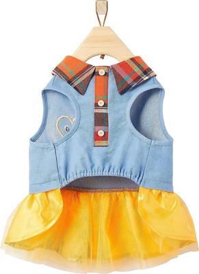 Show full view: Frisco Chambray Plaid Dog & Cat Dress, X-Small slide 5 of 10