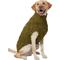 Show in main carousel: Frisco Checkered Mock Neck Dog & Cat Sweater, Green, X-Large slide 1 of 10
