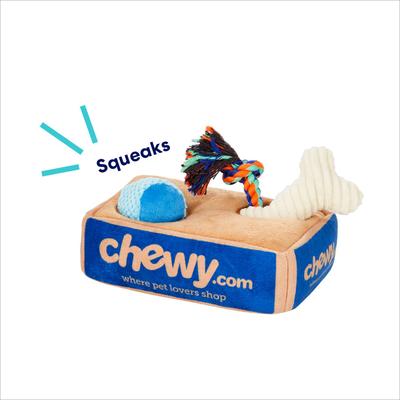 Show full view: Frisco Chewy Box Hide & Seek Puzzle Plush Squeaky Dog Toy, Small/Medium slide 4 of 9
