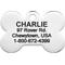 Show in main carousel: Frisco Chewy Stainless Steel Personalized Dog & Cat ID Tag with Enamel Infill, Small slide 3 of 4