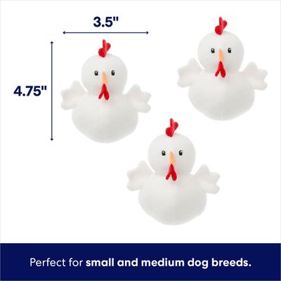 Show full view: Frisco Chicken Coop Hide & Seek Puzzle Plush Squeaky Dog Toy, Small/Medium slide 3 of 7