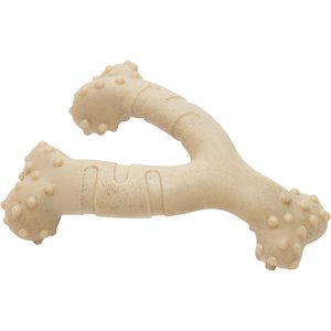 Frisco Chicken Flavored Wishbone Nylon Chew Dog Toy for Heavy Chewers, Large