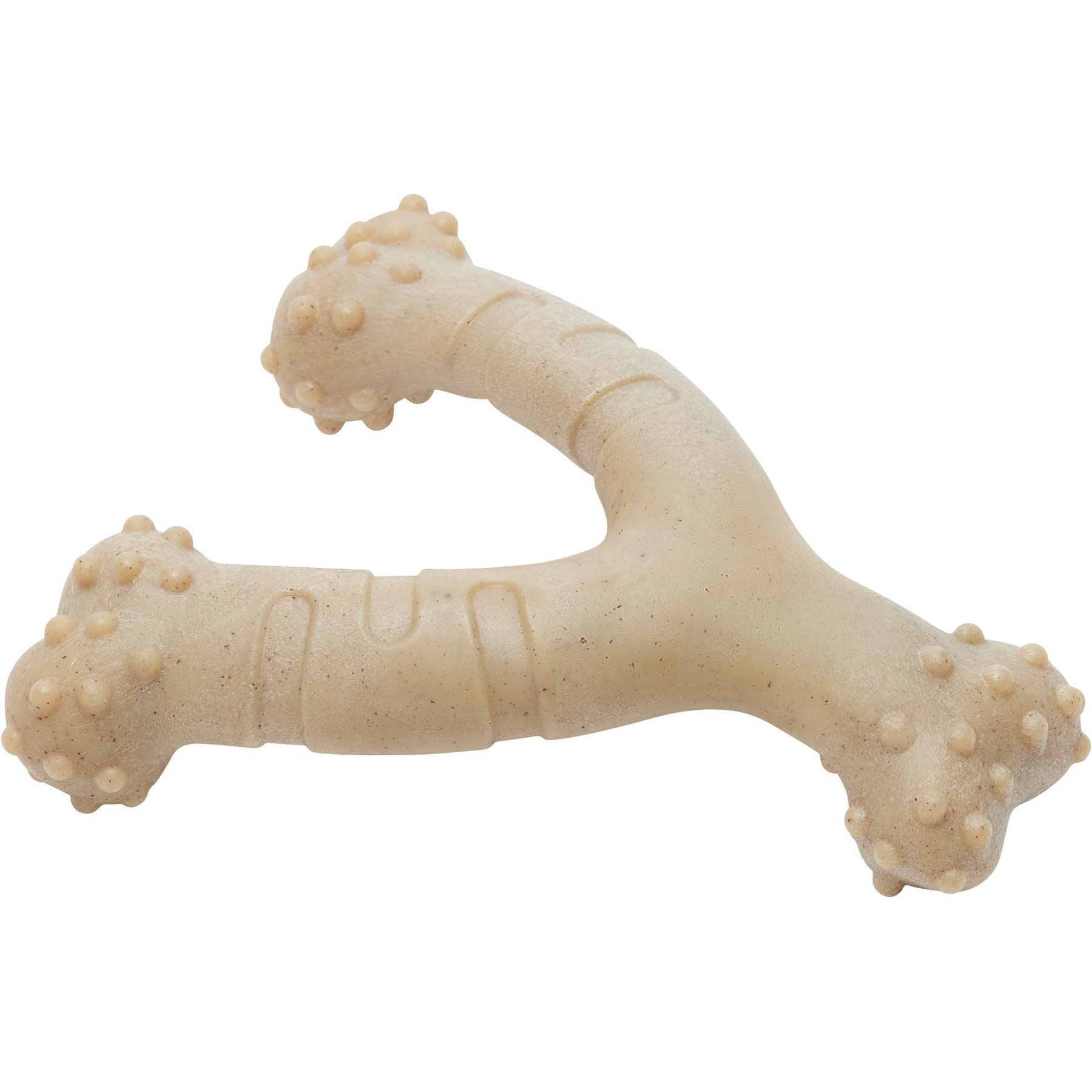Frisco Chicken Flavored Wishbone Nylon Chew Dog Toy for Heavy Chewers, Medium