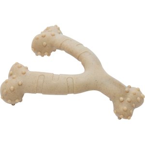 Frisco Chicken Flavored Wishbone Nylon Chew Dog Toy for Heavy Chewers, X-Large