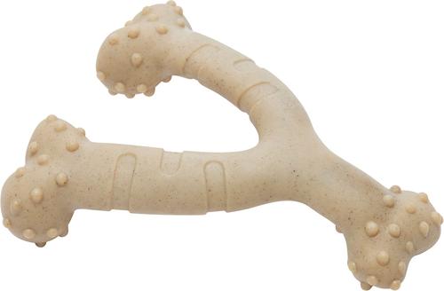 Show full view: Frisco Chicken Flavored Wishbone Nylon Chew Dog Toy for Heavy Chewers, X-Large slide 1 of 11