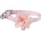 Show in main carousel: Frisco Chiffon Flower Cat Collar, Pink, 8 to 12-in neck, 3/8-in wide slide 1 of 6