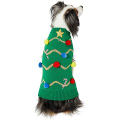 Frisco Christmas Tree Dog & Cat Ugly Sweater, Medium