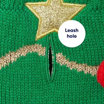 Show full view: Frisco Christmas Tree Dog & Cat Ugly Sweater, Small slide 7 of 10