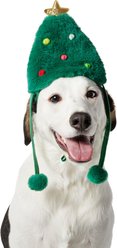 Frisco Christmas Tree Faux Fur Dog & Cat Hat, X-Large/XX-Large