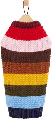 Show full view: Frisco Chunky Knit Multi-Stripe Dog & Cat Sweater, X-Large slide 3 of 8