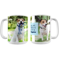 Frisco "Classic #2" Photos White Personalized Coffee Mug, 15-oz