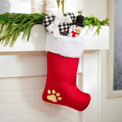 Show full view: Frisco Christmas Classic Holiday Pet Stocking, One Size slide 3 of 5