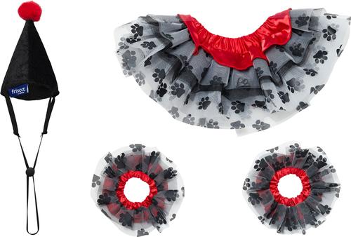 Show full view: Frisco Clown Dog & Cat Costume Accessory, Medium/Large slide 4 of 8