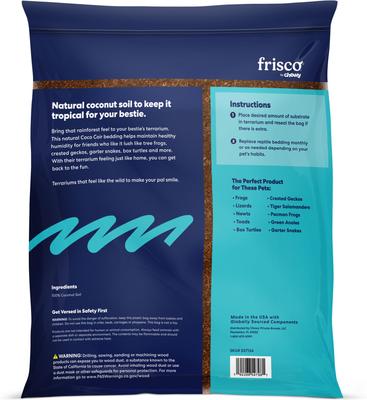 Show full view: Frisco Coco Coir Reptile Bedding, 24-qt slide 2 of 6