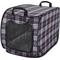 Show in main carousel: Frisco Collapsible Cat Cage, Litter Box, & Mat, Black Plaid slide 1 of 10