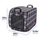 Show in main carousel: Frisco Collapsible Cat Cage, Litter Box, & Mat, Black Plaid slide 2 of 10