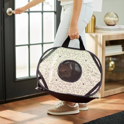 Show full view: Frisco Collapsible Cat Carrier Bag, Animal Sketch slide 5 of 8