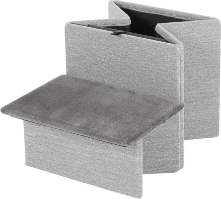 Show full view: Frisco Collapsible Cat & Dog Stairs & Storage, Gray slide 5 of 7