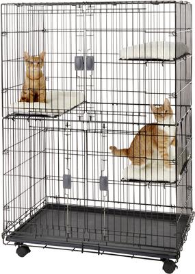 Show full view: Frisco Collapsible Wire Cat Cage Playpen slide 3 of 10