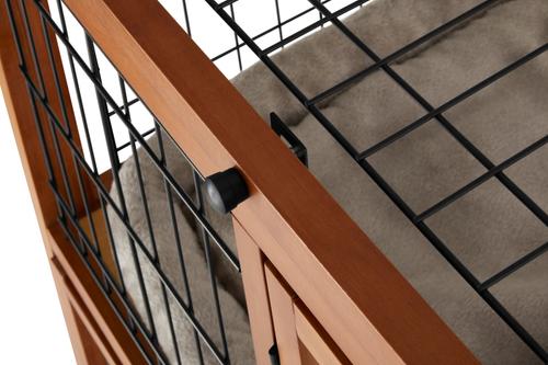 Show full view: Frisco Collapsible Wood & Wire Cat Cage Playpen - 3 Level, 3-Levels slide 5 of 8