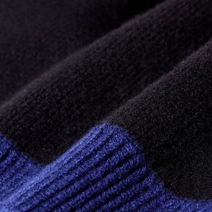Frisco Collared Dog & Cat Sweater Cardigan, Black, X-Large