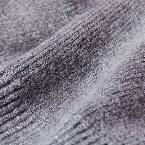 Frisco Collared Dog & Cat Sweater Cardigan, Gray, Medium
