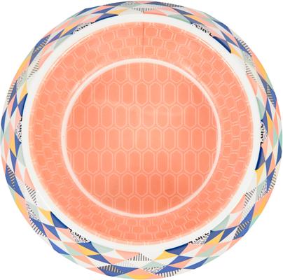 Show full view: Frisco Colorful Geometric Melamine Bowl, Medium: 3 cup slide 5 of 10