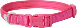 Frisco Comfort Padded Dog Collar, Fuchsia, Medium