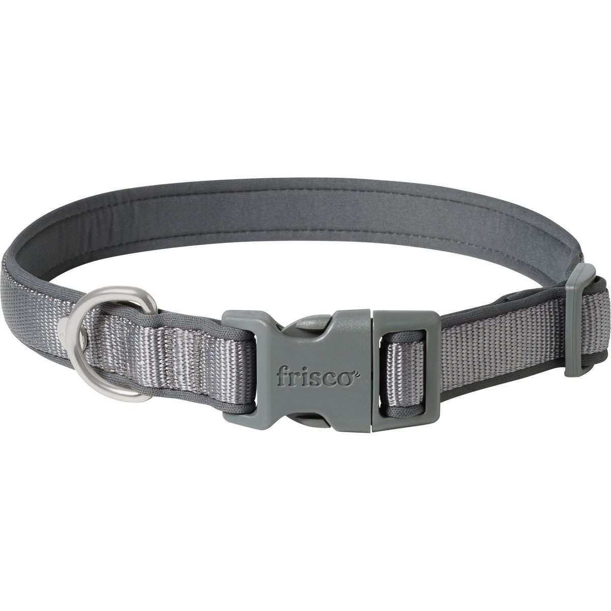 Frisco Comfort Padded Dog Collar, Lava Smoke, Large/X-Large