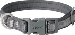 Frisco Comfort Padded Dog Collar, Lava Smoke, Small