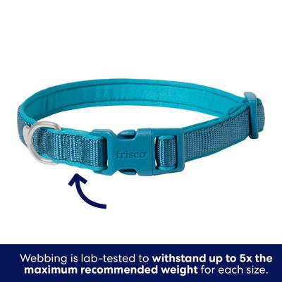 Show full view: Frisco Comfort Padded Dog Collar, Midnight Blue, Large/X-Large slide 5 of 10