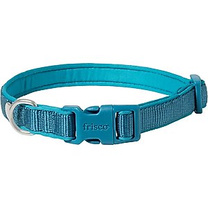 Frisco Comfort Padded Dog Collar, Midnight Blue, Medium