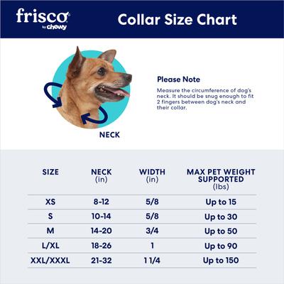 Show full view: Frisco Comfort Padded Dog Collar, Mosstone Green, X-Small slide 7 of 9