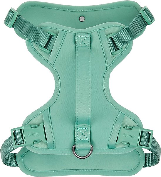 Show full view: Frisco Comfort Padded Dog Harness, Malachite Green, Medium slide 1 of 7