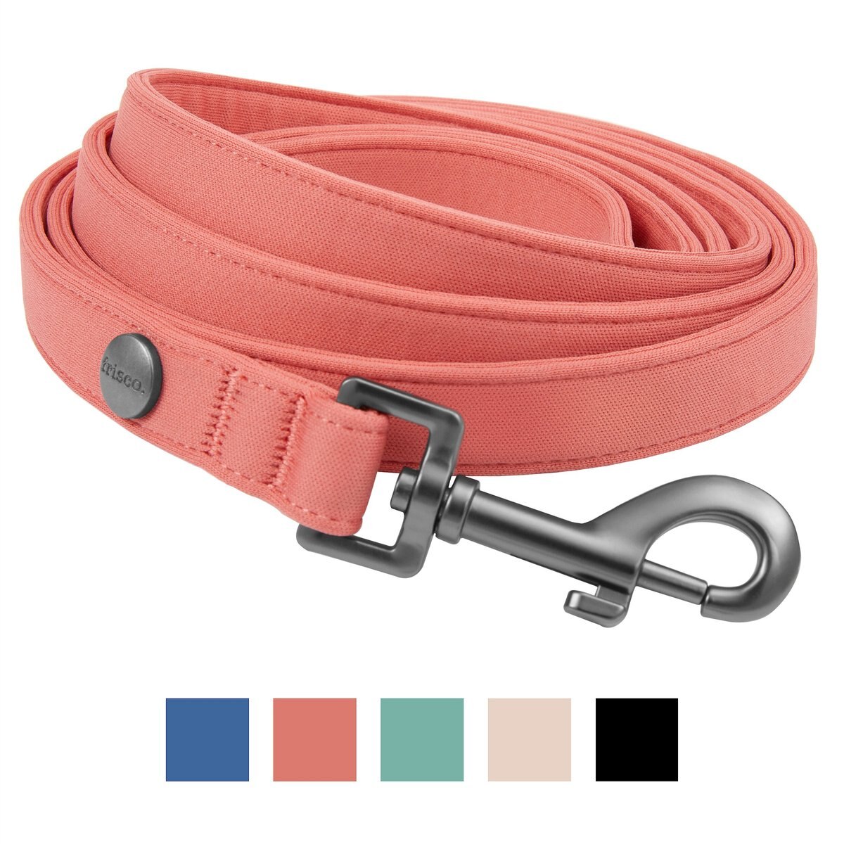 Frisco Comfort Padded Dog Leash, Faded Rose, Small
