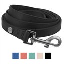 Frisco Comfort Padded Dog Leash, Jet Black, Medium