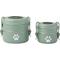 Show in main carousel: Frisco Complete Travel Stainless Steel Dog & Cat Feeder Bowl, Artichoke Green, Large slide 7 of 10
