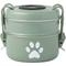 Show in main carousel: Frisco Complete Travel Stainless Steel Dog & Cat Feeder Bowl, Artichoke Green, Small slide 1 of 9